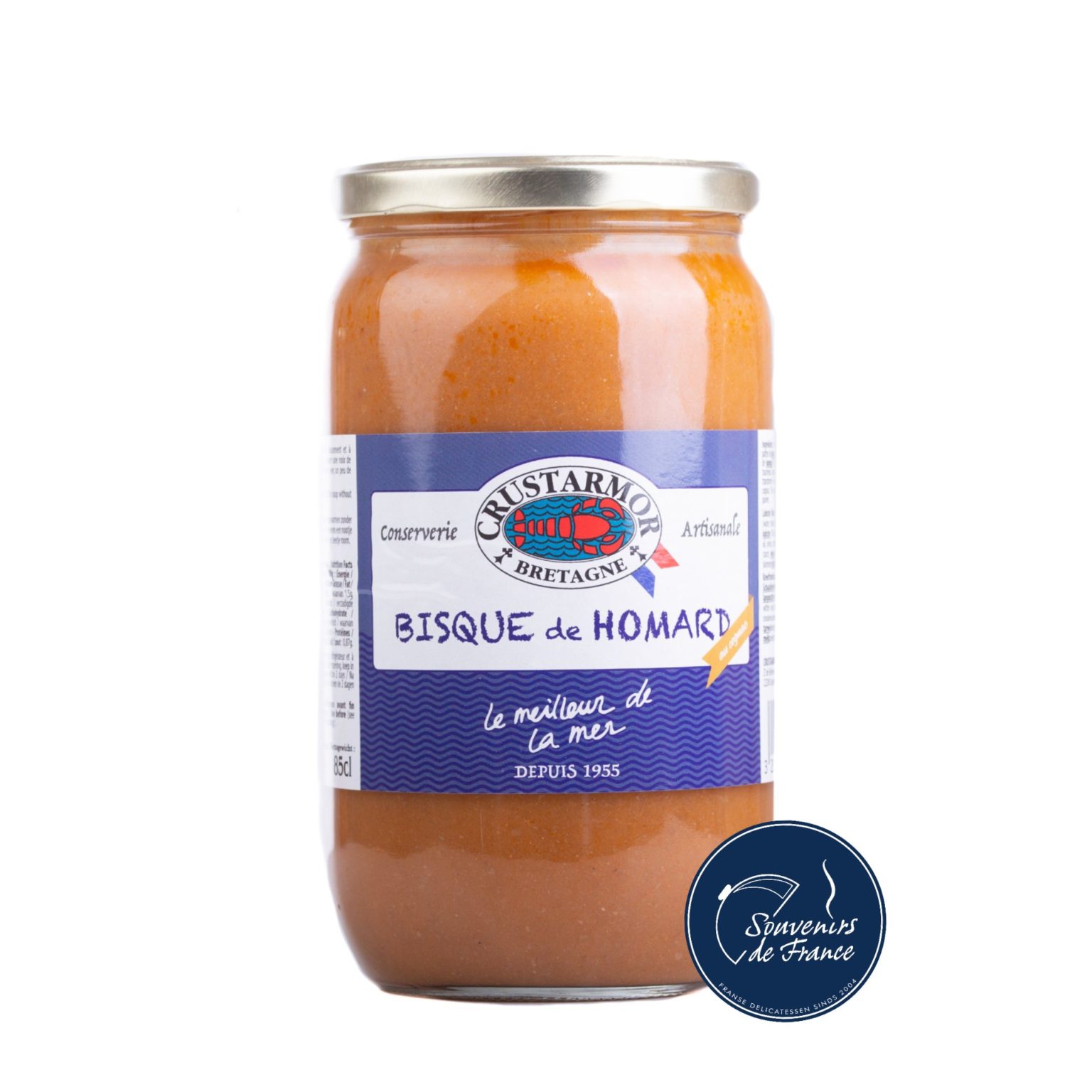 Bisque de Homard de France bisque van kreeft met cognac